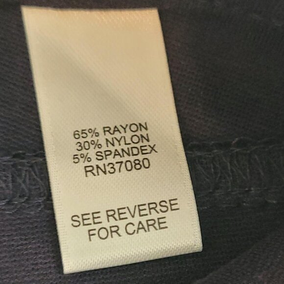 Cato Women's Size 10 Contemporary Black Slacks Pants - Picture 3 of 6